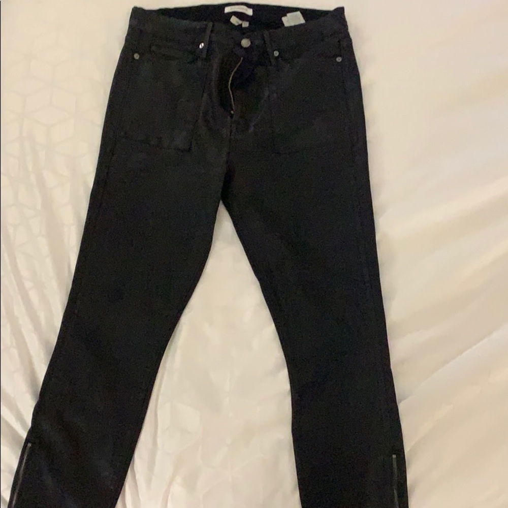 Coated jeans
